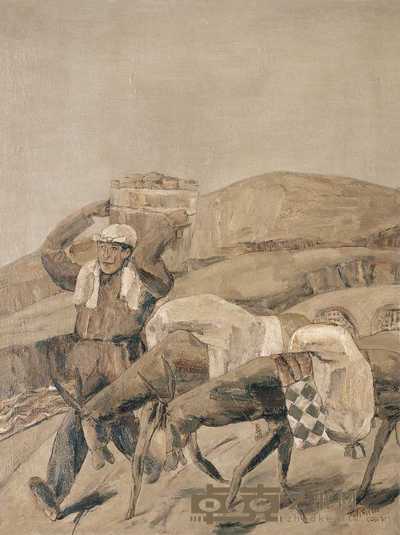 胡朝阳 1992年作 红柿果 130.5×98cm